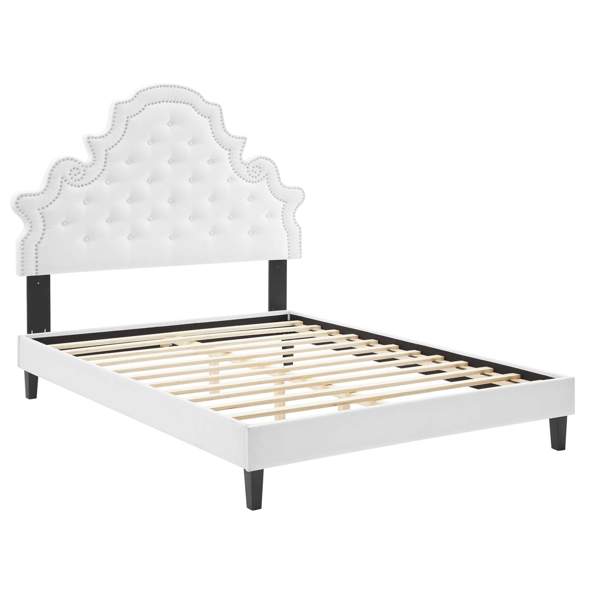 Gwyneth Tufted Performance Velvet Full Platform Bed by Modway, photo 4 of 14