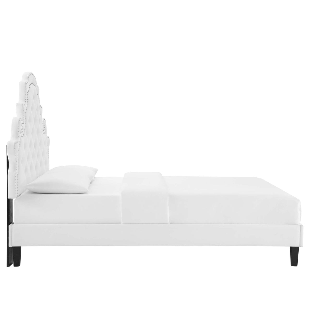 Gwyneth Tufted Performance Velvet Full Platform Bed by Modway, photo 7 of 14