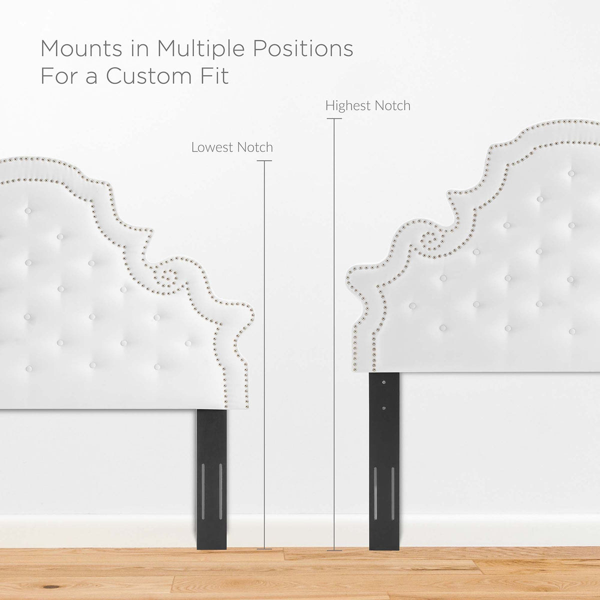 Gwyneth Tufted Performance Velvet Full Platform Bed by Modway, photo 3 of 14