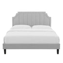 Sienna Performance Velvet Full Platform Bed by Modway by HouseOfZazla