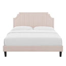 Sienna Performance Velvet Full Platform Bed by Modway by HouseOfZazla
