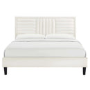 Sofia Channel Tufted Performance Velvet Full Platform Bed by Modway by HouseOfZazla