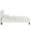 Sofia Channel Tufted Performance Velvet Full Platform Bed by Modway by HouseOfZazla