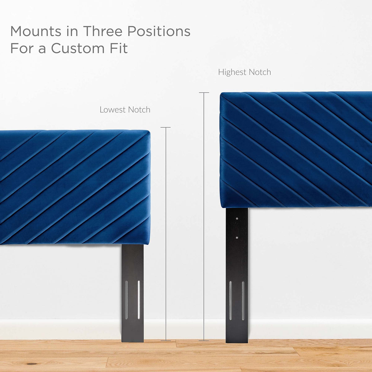 Roxanne Performance Velvet Full Platform Bed by Modway, photo 12 of 14