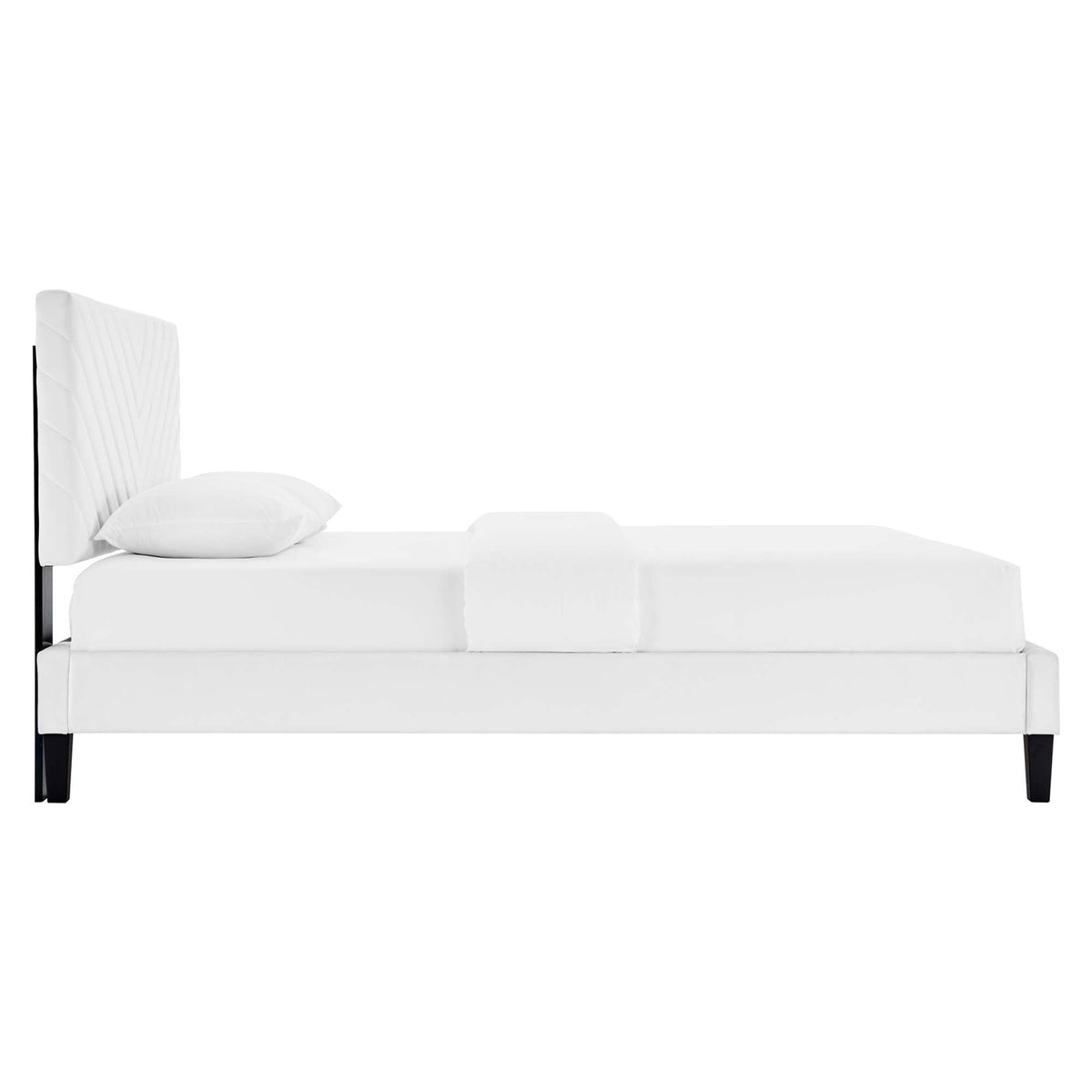 Roxanne Performance Velvet Full Platform Bed by Modway, photo 4 of 14