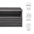 Render Wall-Mount Nightstand by Modway by HouseOfZazla