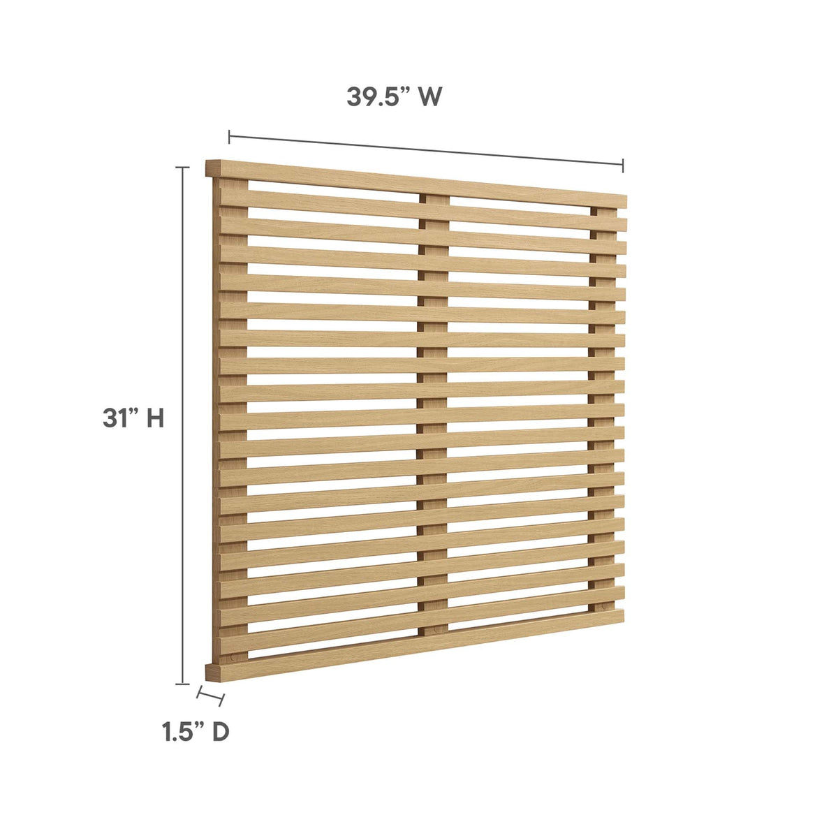 Render Wall Mount Twin Headboard by Modway, photo 13 of 14