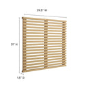 Render Wall Mount Twin Headboard by Modway by HouseOfZazla
