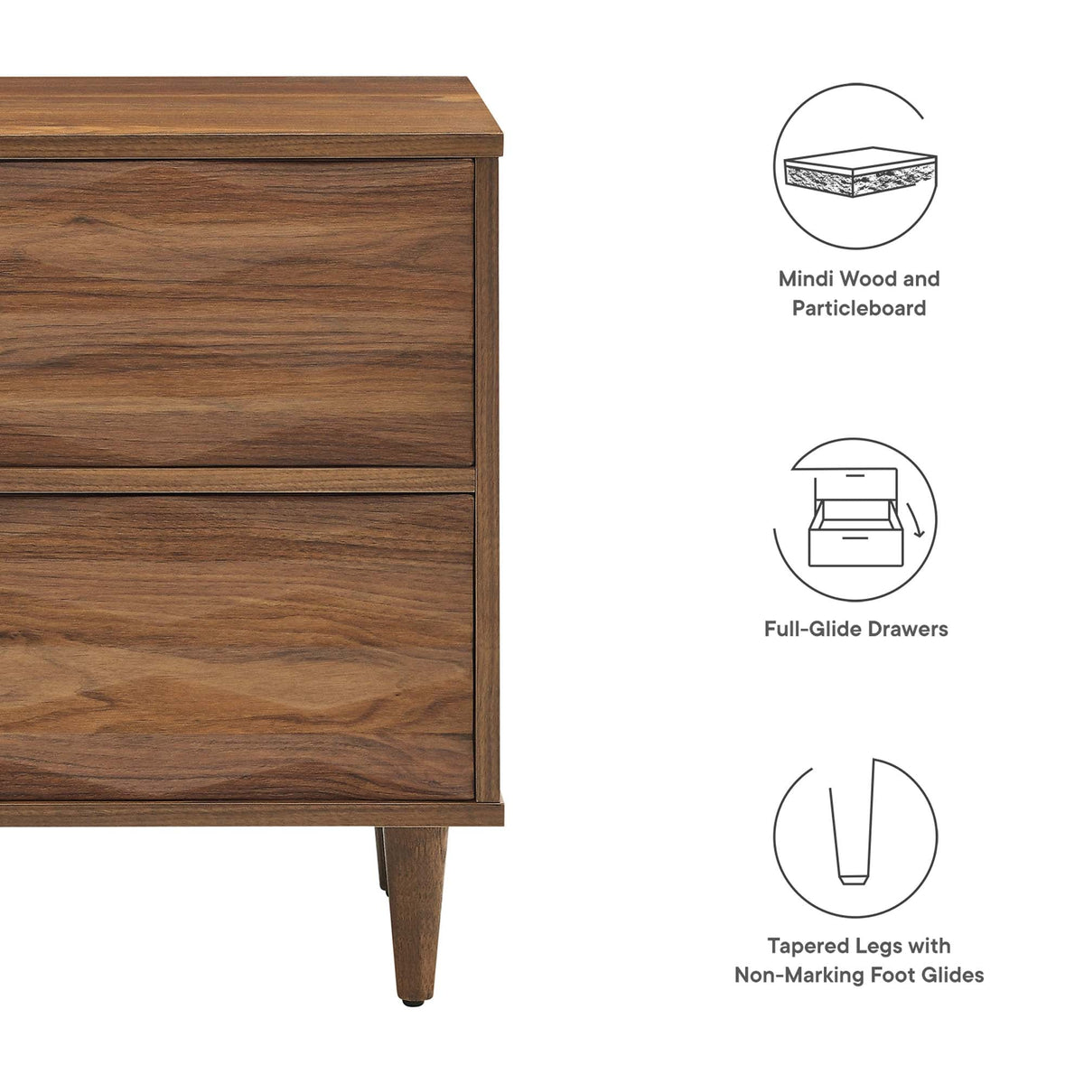 Vespera 2-Drawer Nightstand by Modway, photo 2 of 7