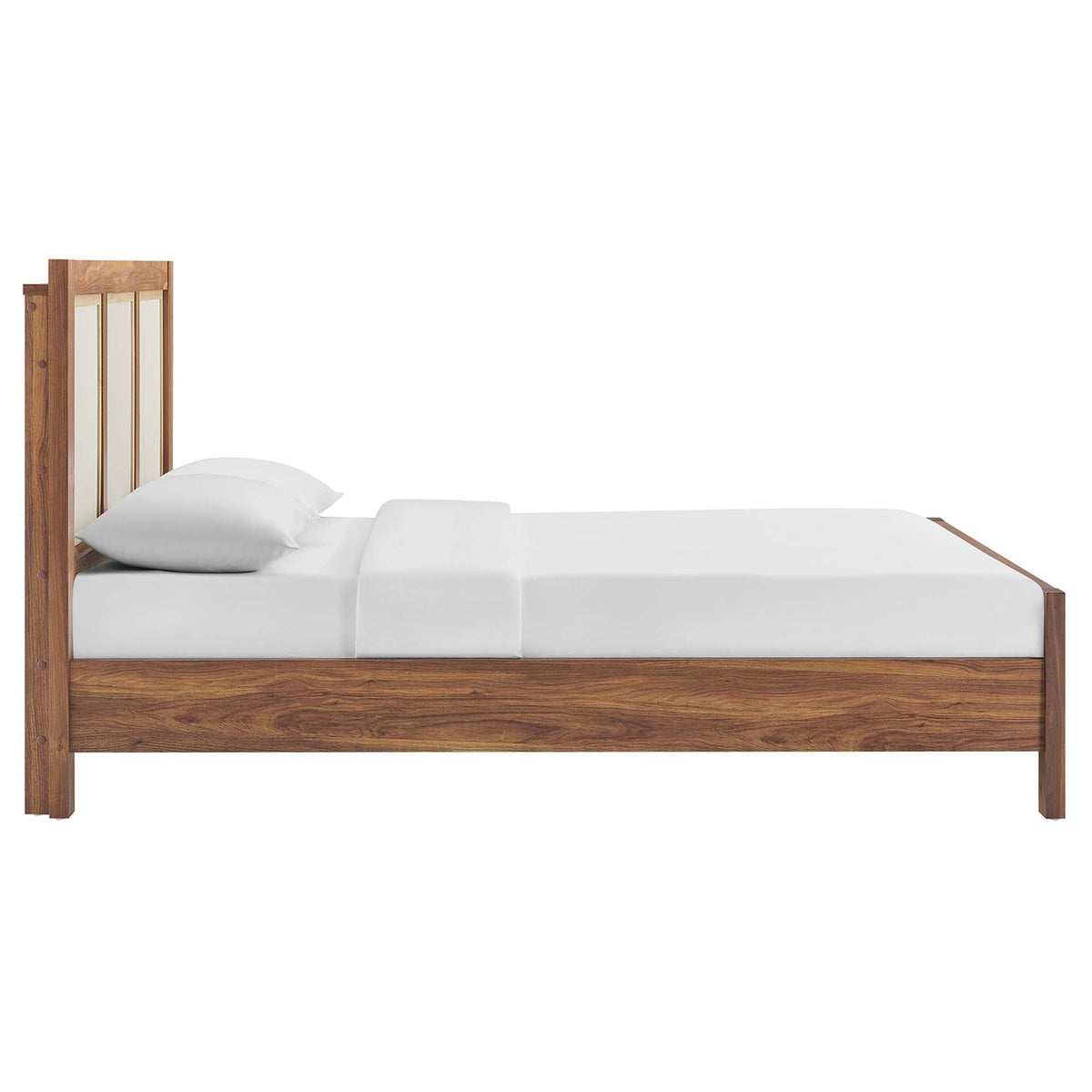 Capri Wood Grain Queen Platform Bed by Modway, photo 5 of 7