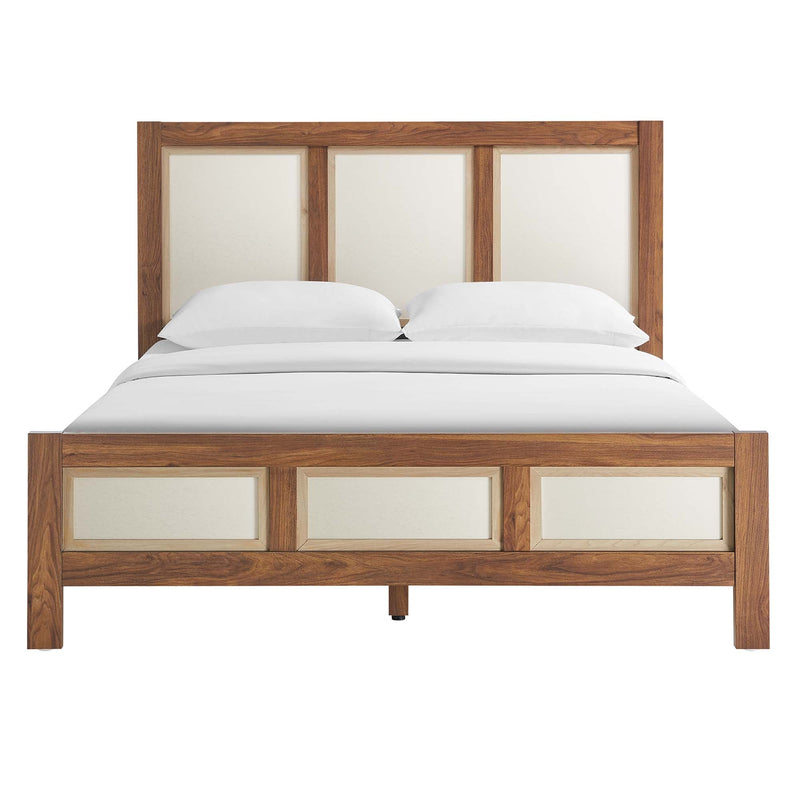 Capri Wood Grain Queen Platform Bed by Modway, photo 6 of 7