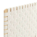 Sparta Weave Wall-Mount Vegan Leather Twin Headboard by Modway by HouseOfZazla