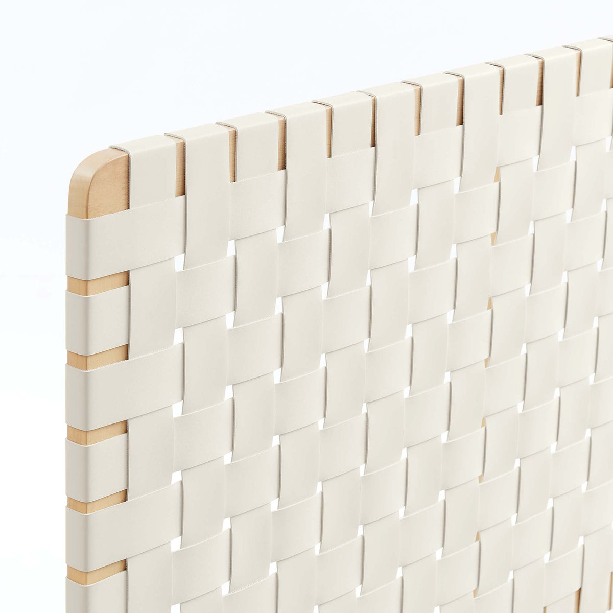 Sparta Weave Vegan Leather Twin Headboard, photo 13 of 28