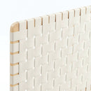 Sparta Weave Vegan Leather Twin Headboard by HouseOfZazla