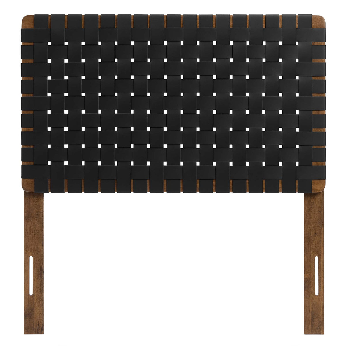 Sparta Weave Vegan Leather Twin Headboard, photo 17 of 28