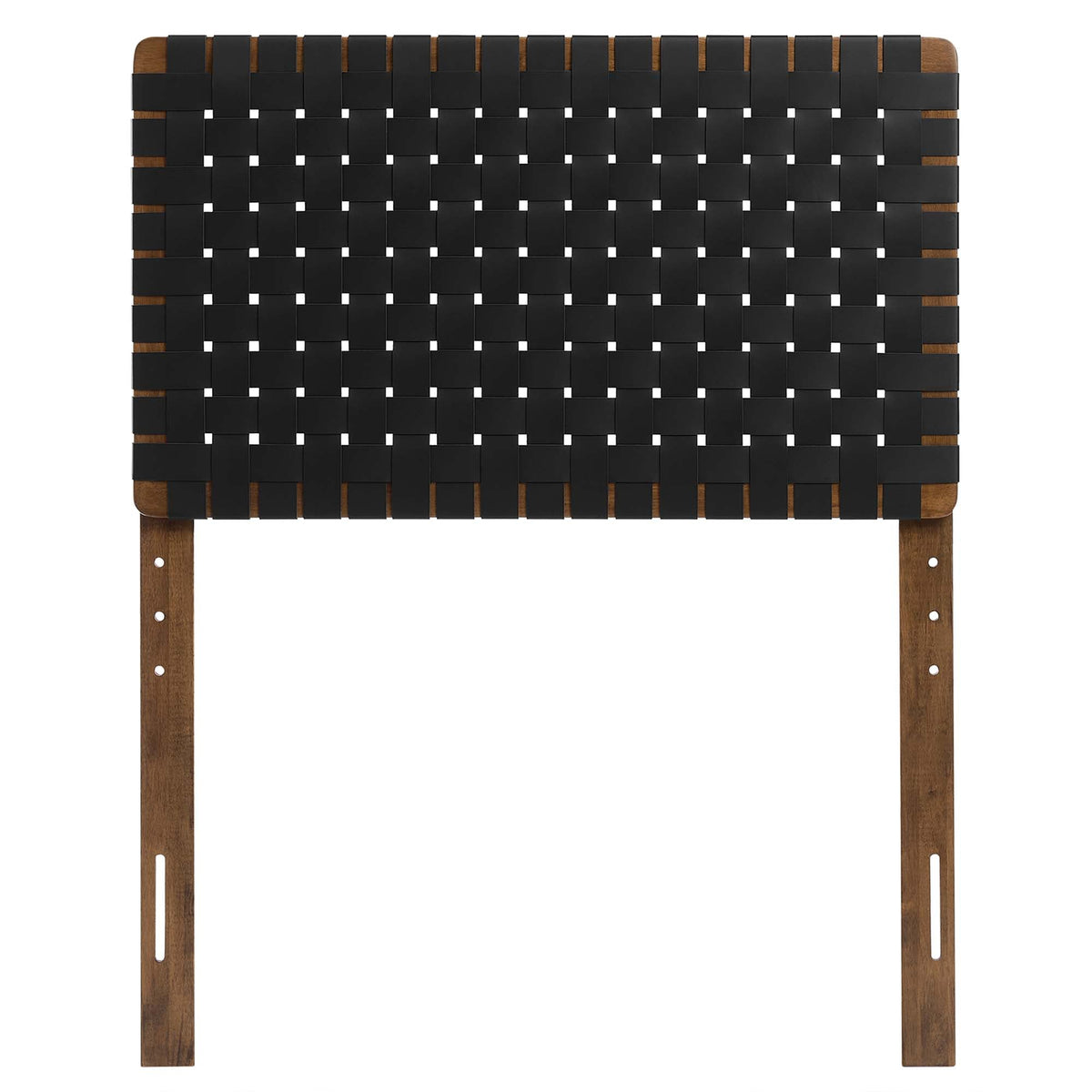 Sparta Weave Vegan Leather Twin Headboard, photo 14 of 28