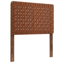 Sparta Weave Vegan Leather Twin Headboard by HouseOfZazla