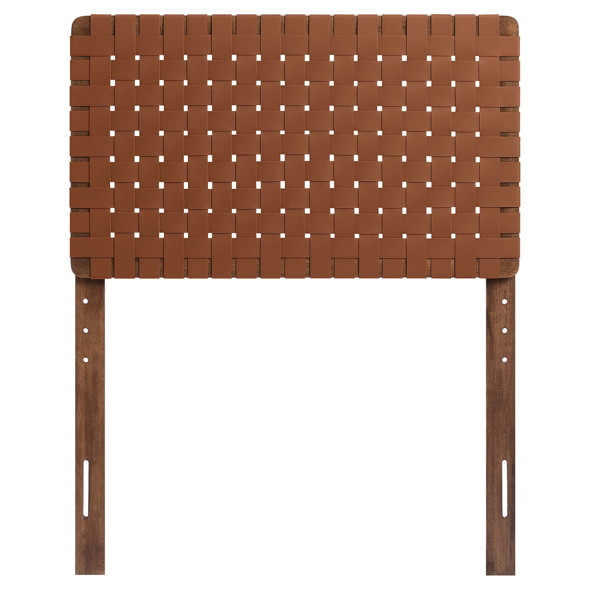 Sparta Weave Vegan Leather Twin Headboard, photo 5 of 28