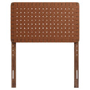 Sparta Weave Vegan Leather Twin Headboard by HouseOfZazla