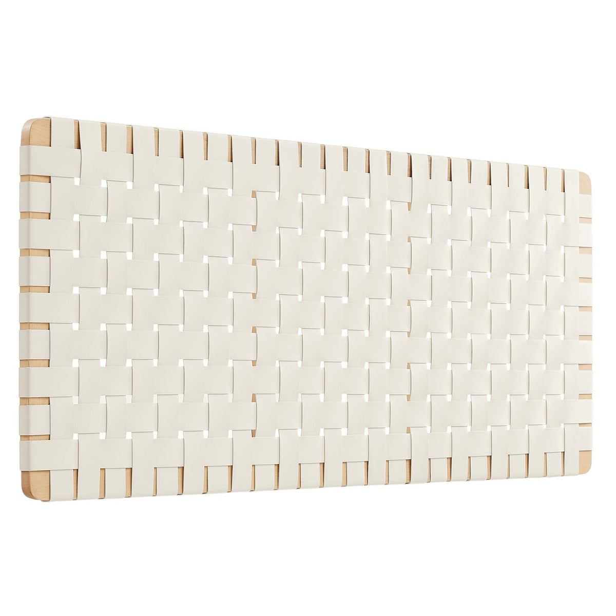 Sparta Weave Vegan Leather Full Headboard by Modway, photo 28 of 28