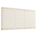 Sparta Weave Vegan Leather Full Headboard by Modway by HouseOfZazla