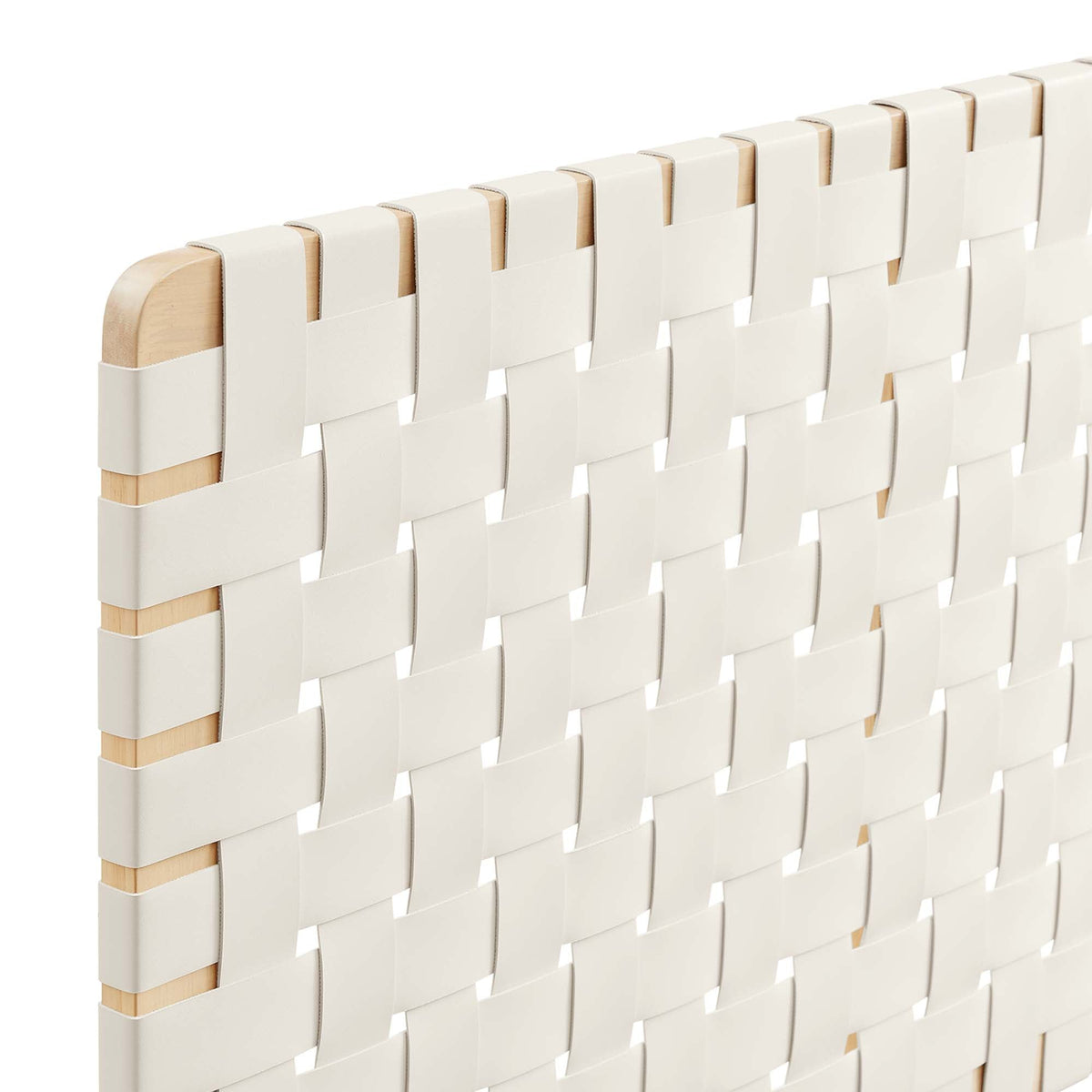 Sparta Weave Vegan Leather Full Headboard by Modway, photo 16 of 28