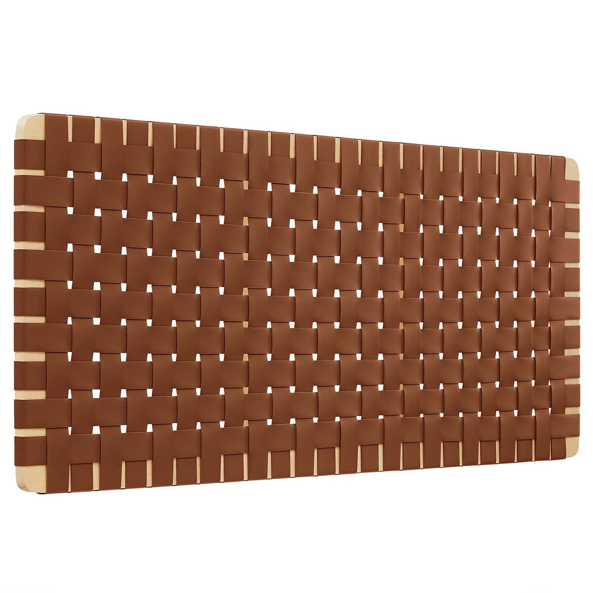 Sparta Weave Vegan Leather Full Headboard by Modway, photo 27 of 28