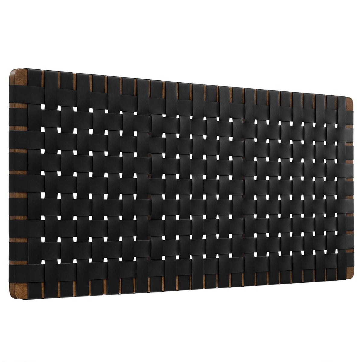 Sparta Weave Vegan Leather Full Headboard by Modway, photo 26 of 28