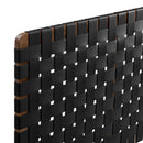 Sparta Weave Vegan Leather Full Headboard by Modway by HouseOfZazla