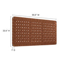 Sparta Weave Vegan Leather Full Headboard by Modway by HouseOfZazla