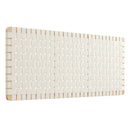 Sparta Vegan Leather Weave Queen Headboard by Modway by HouseOfZazla
