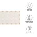 Sparta Vegan Leather Weave Queen Headboard by Modway by HouseOfZazla