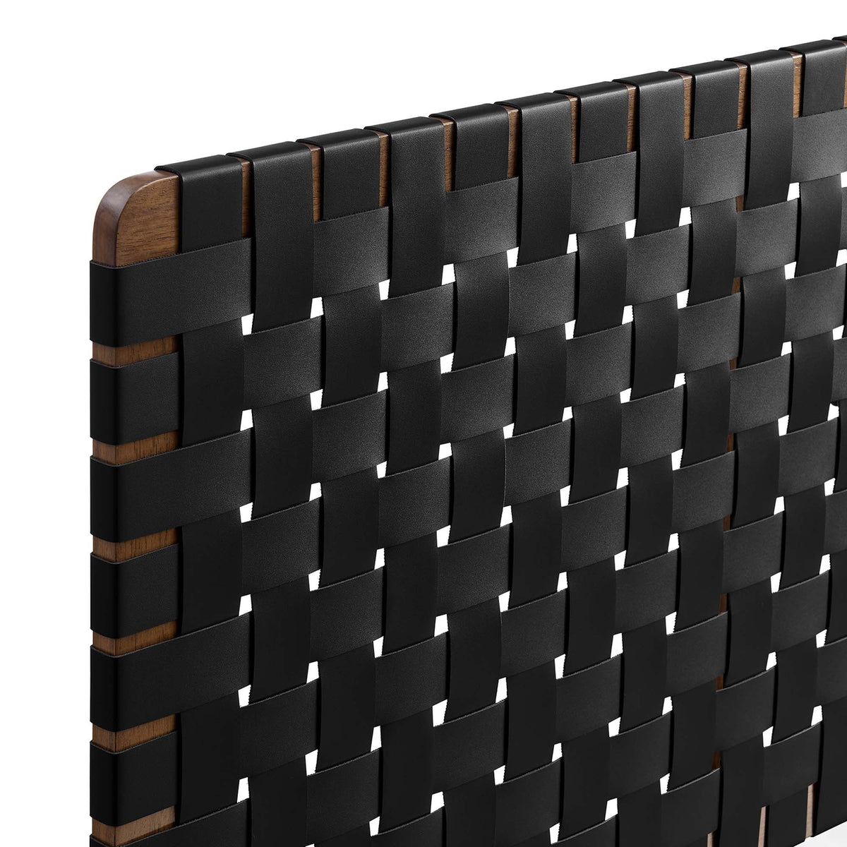 Sparta Vegan Leather Weave Queen Headboard by Modway, photo 14 of 28