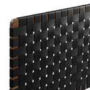 Sparta Vegan Leather Weave Queen Headboard by Modway by HouseOfZazla