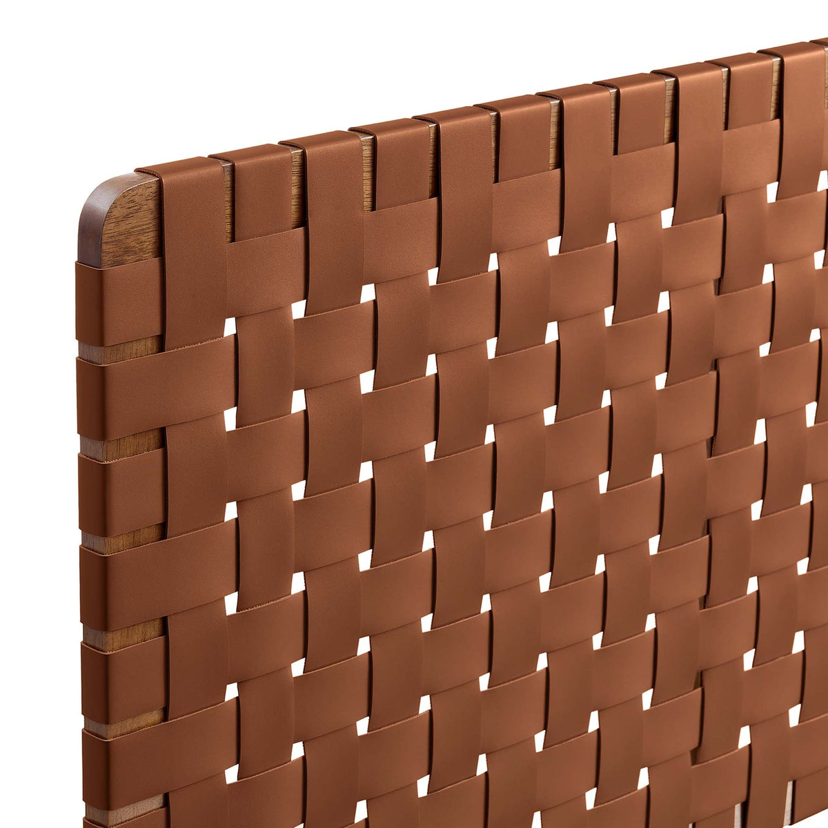 Sparta Vegan Leather Weave Queen Headboard by Modway, photo 5 of 28