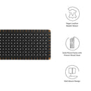 Sparta Weave Wall-Mount Vegan Leather King Headboard by HouseOfZazla