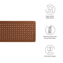 Sparta Weave Wall-Mount Vegan Leather King Headboard by HouseOfZazla