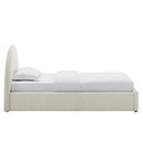 Resort Upholstered Fabric Arched Round Twin Platform Bed by Modway by HouseOfZazla