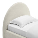 Resort Upholstered Fabric Arched Round Twin Platform Bed by Modway by HouseOfZazla