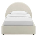 Resort Performance Velvet Arched Round Twin Platform Bed by Modway by HouseOfZazla
