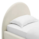Resort Performance Velvet Arched Round Twin Platform Bed by Modway by HouseOfZazla