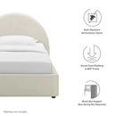 Resort Performance Velvet Arched Round Twin Platform Bed by Modway by HouseOfZazla