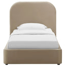Keynote Performance Velvet Curved Twin Platform Bed by Modway by HouseOfZazla