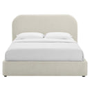 Keynote Upholstered Full Size Fabric Curved Platform Bed by Modway by HouseOfZazla