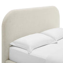 Keynote Upholstered Full Size Fabric Curved Platform Bed by Modway by HouseOfZazla
