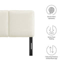 Lindee Boucle Fabric Twin Headboard by Modway by HouseOfZazla