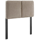 Lindee Boucle Fabric Twin Headboard by Modway by HouseOfZazla