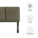 Lindee Boucle Fabric Twin Headboard by Modway by HouseOfZazla
