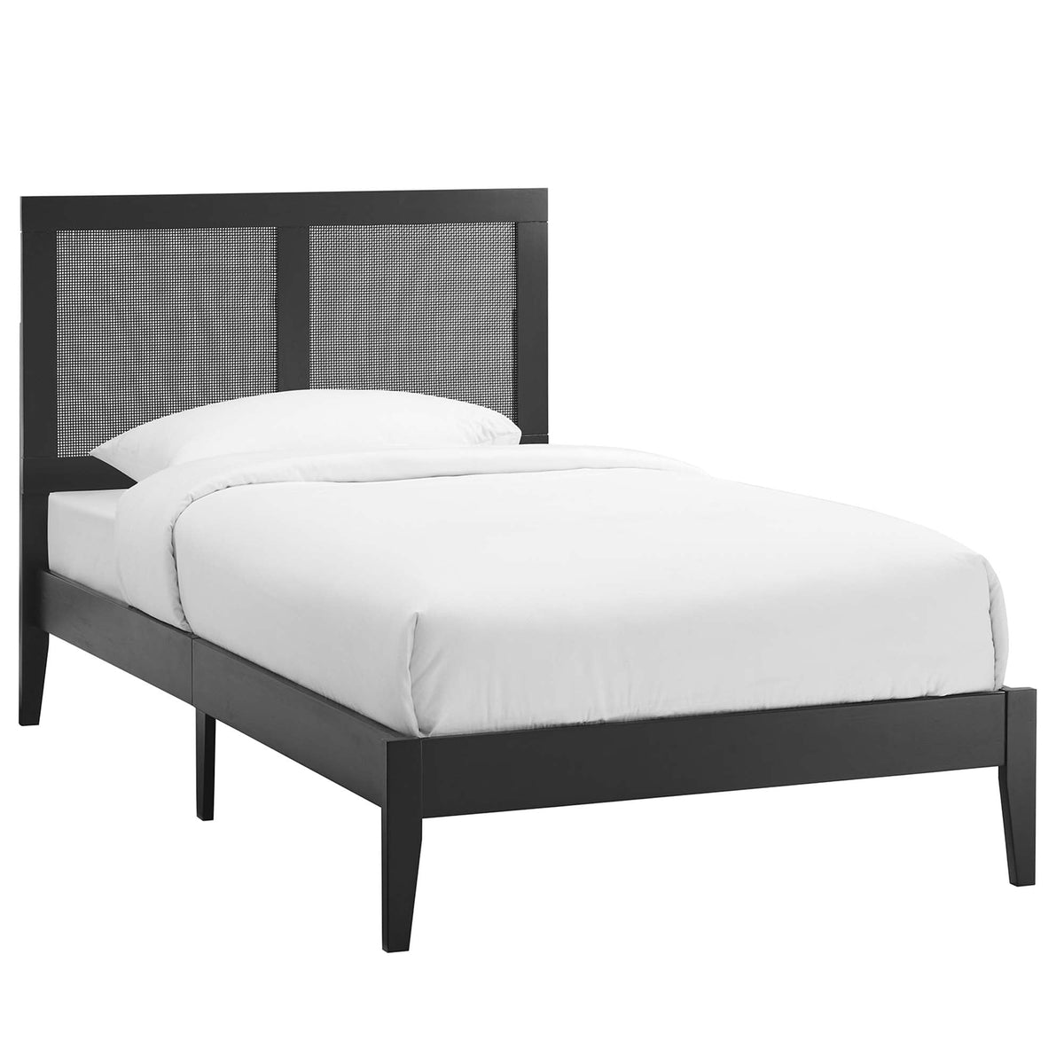 Sirocco Rattan and Wood Twin Platform Bed by Modway, photo 14 of 14