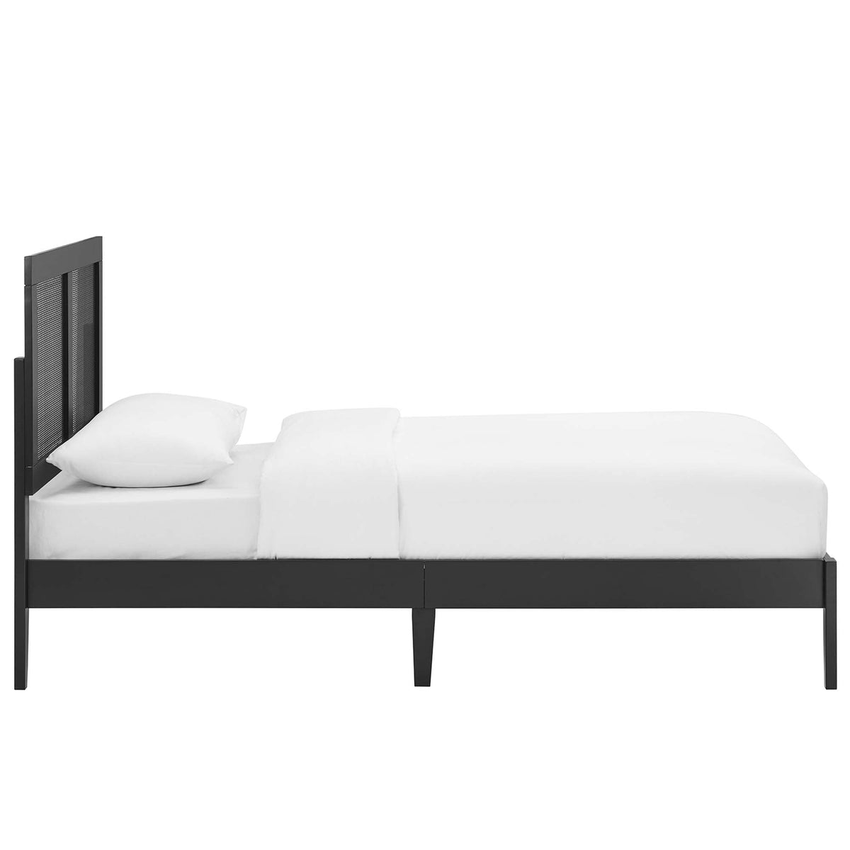 Sirocco Rattan and Wood Twin Platform Bed by Modway, photo 10 of 14